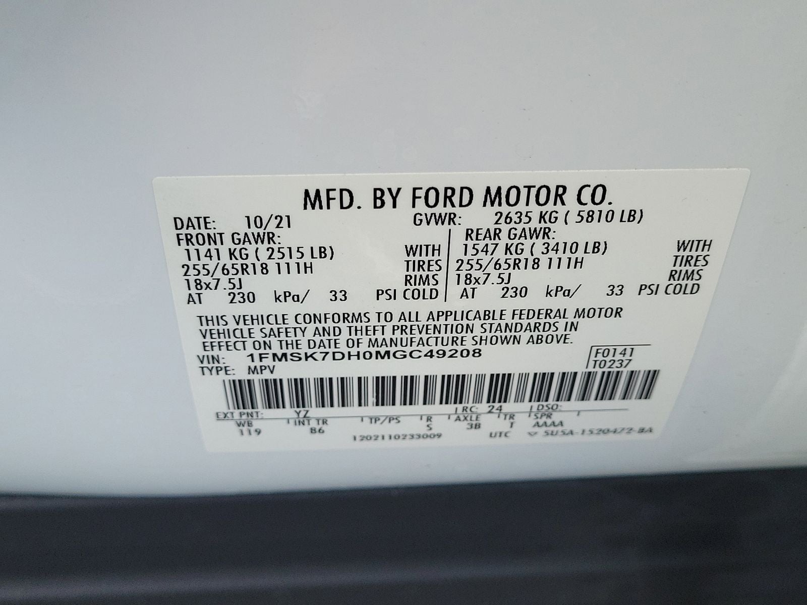 2021 Ford Explorer XLT