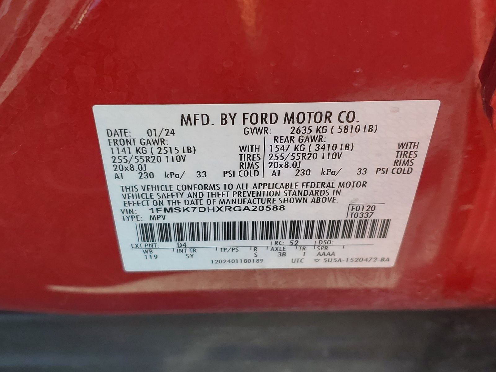 2024 Ford Explorer XLT