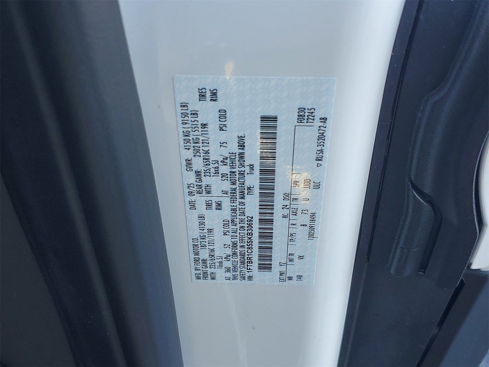 2025 Ford Transit-250 Base