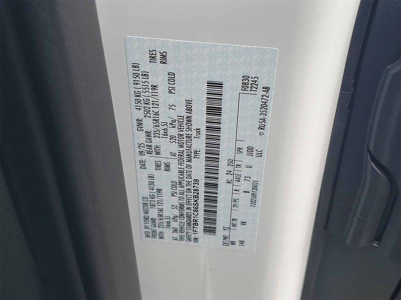 2025 Ford Transit-250 Base