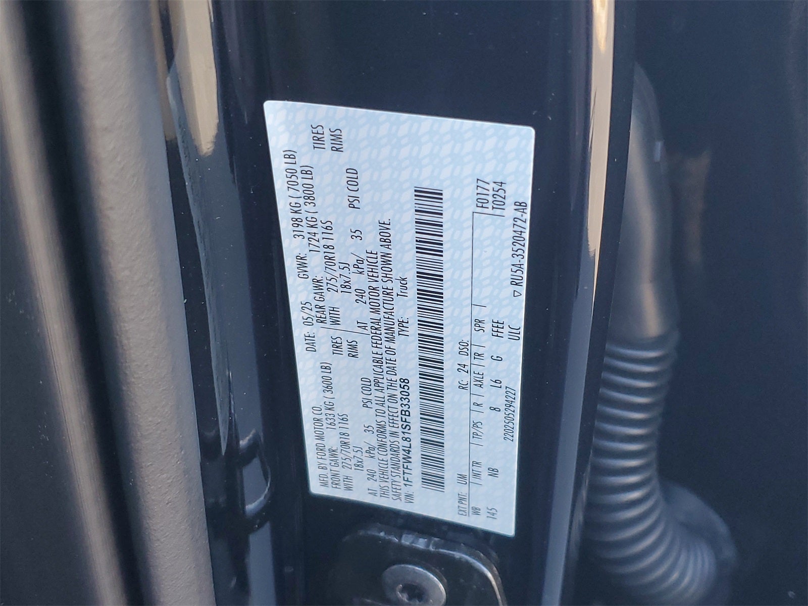 2025 Ford F-150 Tremor