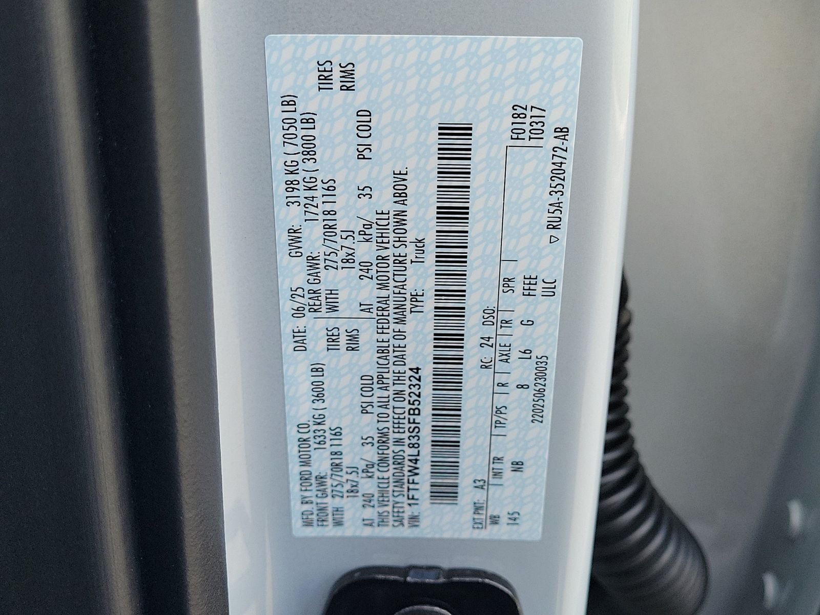 2025 Ford F-150 Tremor