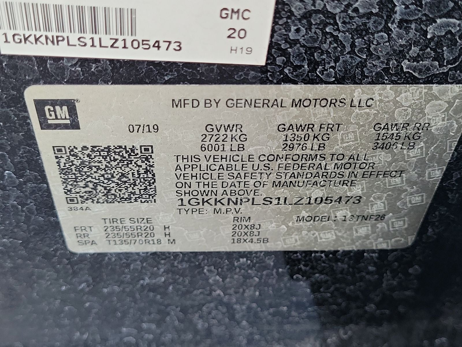 2020 GMC Acadia Denali