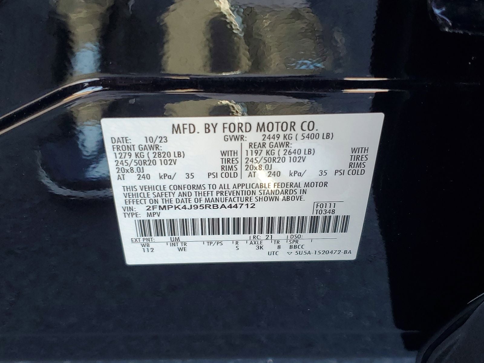 2024 Ford Edge ST Line