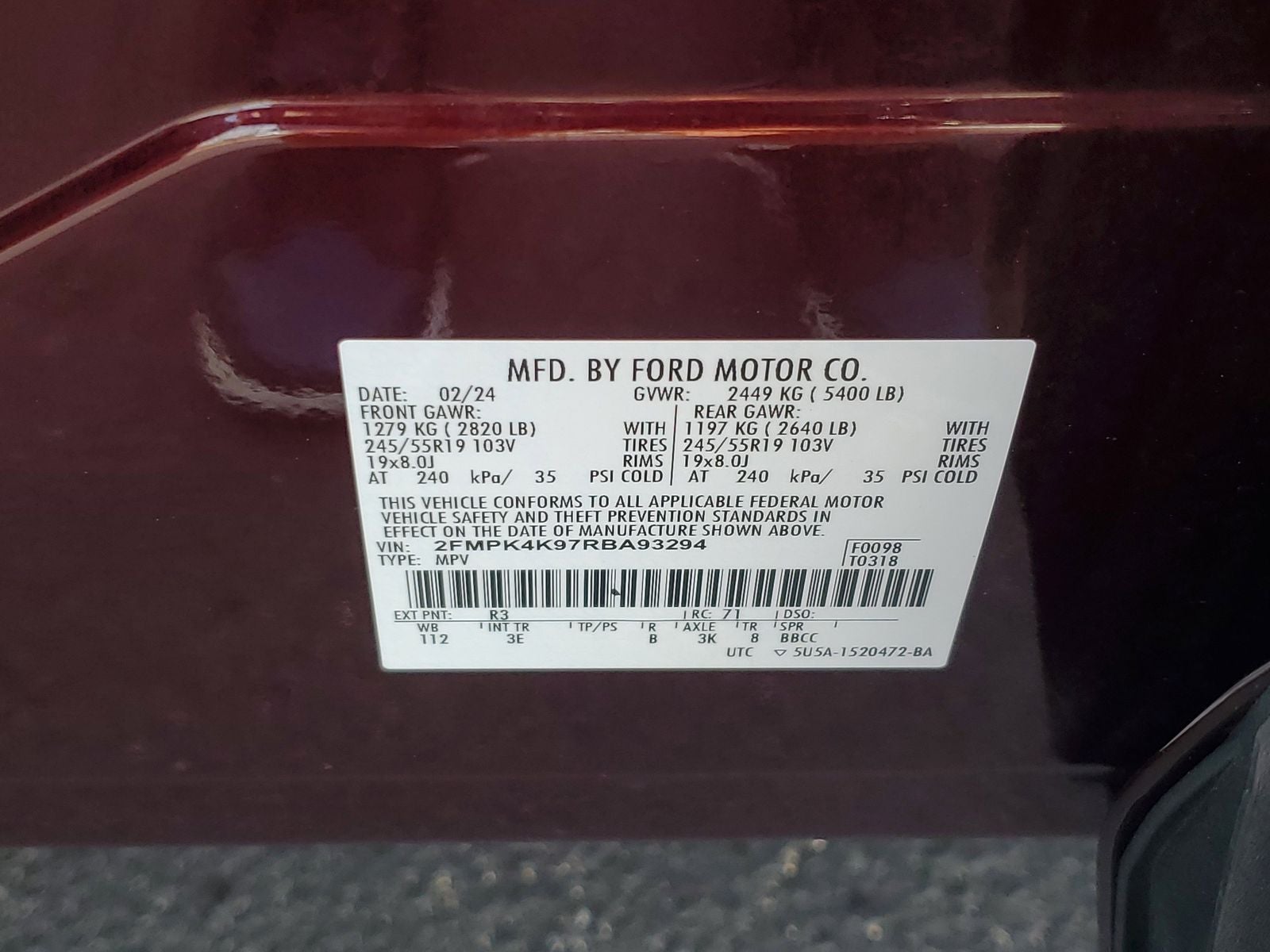 2024 Ford Edge Titanium