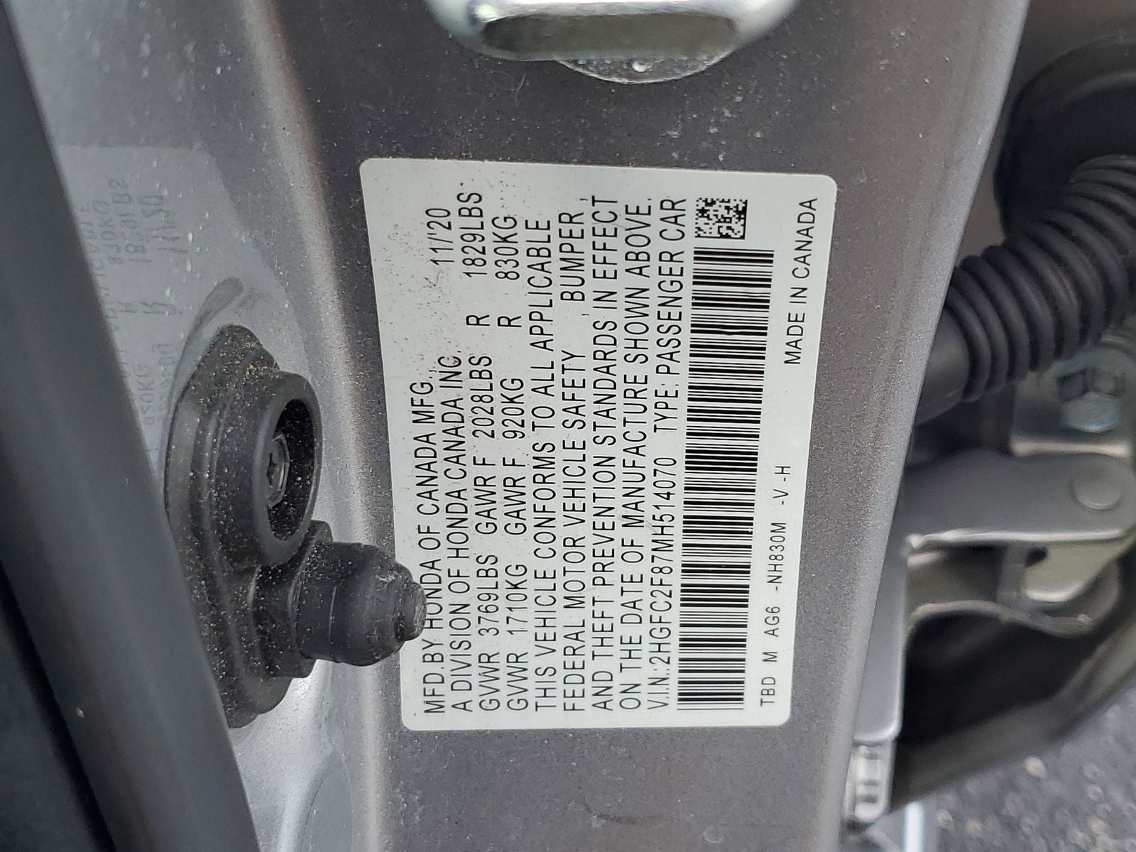 2021 Honda Civic Sport