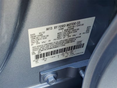 2022 Ford Mustang Mach-E Premium