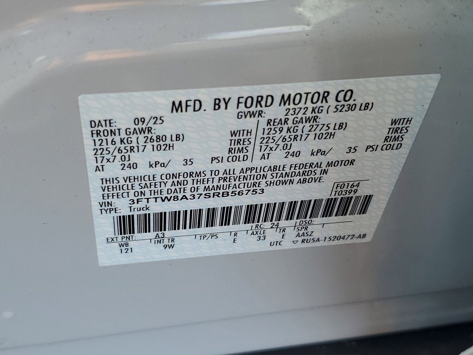 2025 Ford Maverick XL