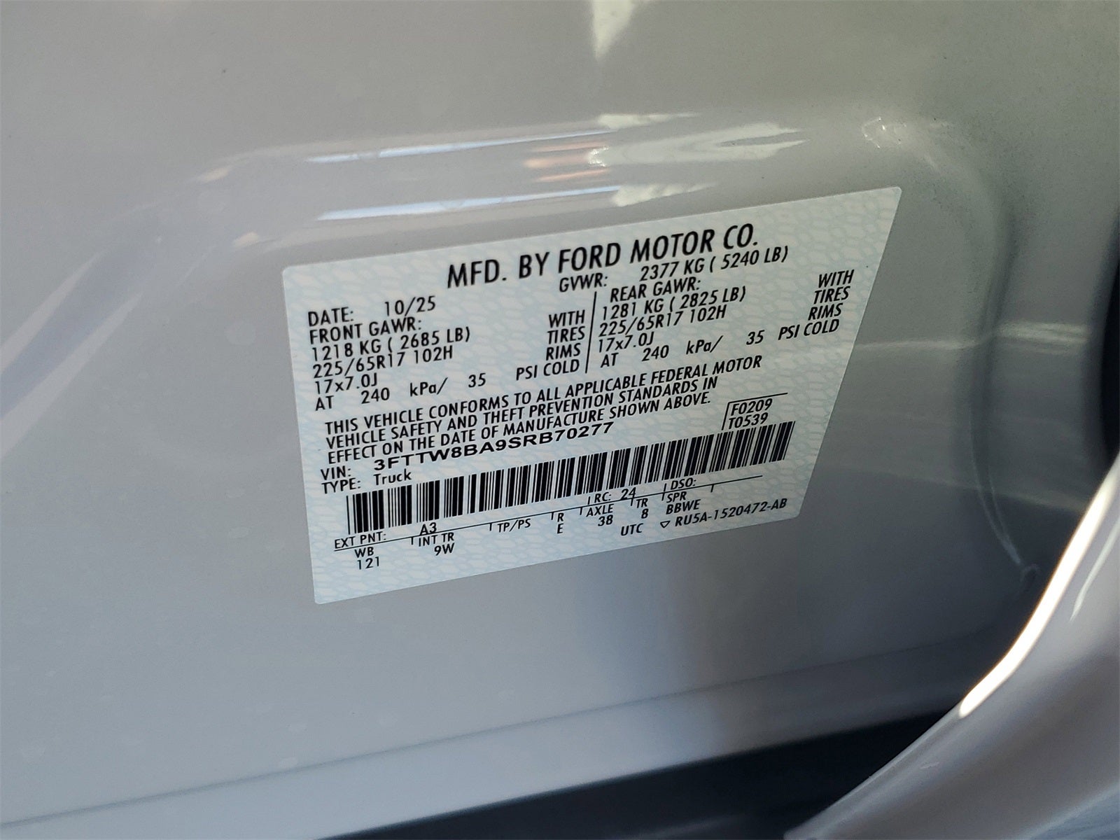 2025 Ford Maverick XL