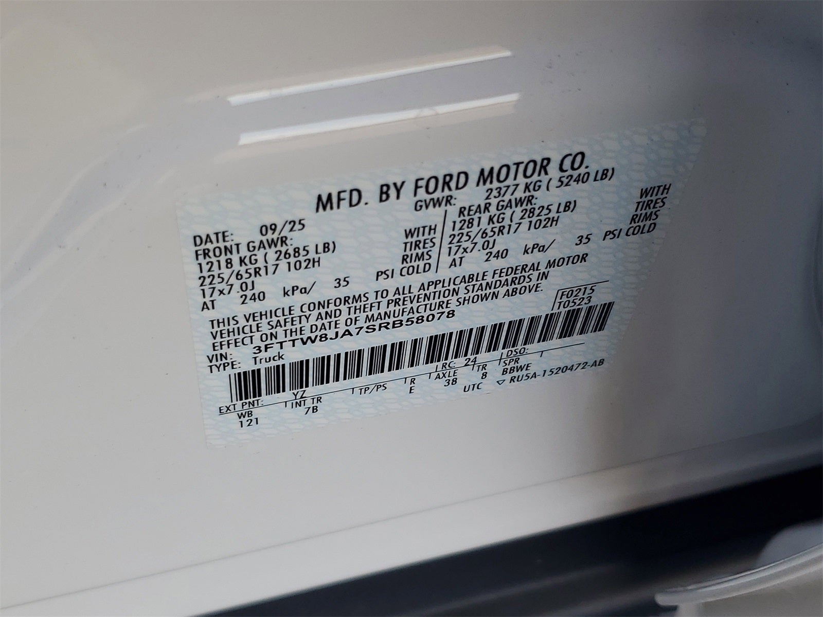 2025 Ford Maverick XLT