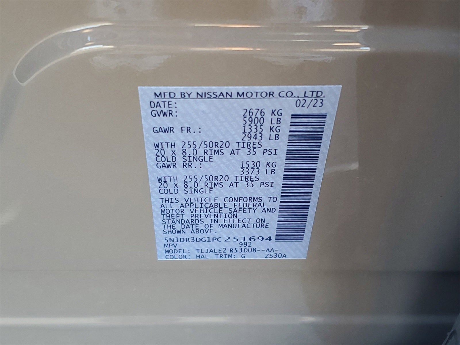 2023 Nissan Pathfinder Platinum