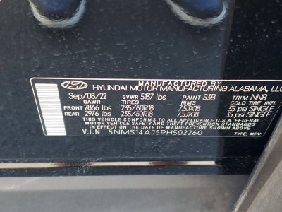 2023 Hyundai Santa Fe SE