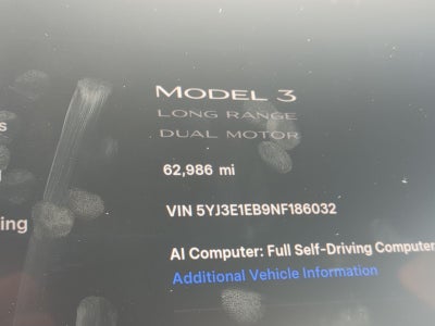 2022 Tesla Model 3 Long Range