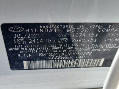 2022 Genesis G70 2.0T