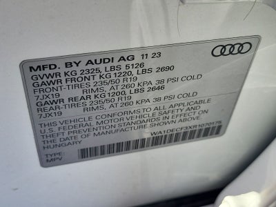 2024 Audi Q3 Premium S Line quattro